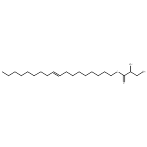 Oleyl glycerate Structure