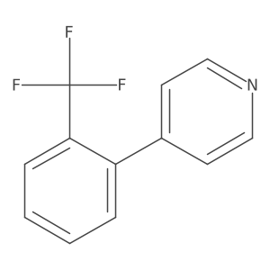 4-(2-(Trifluoromethyl)phenyl)pyridine结构式