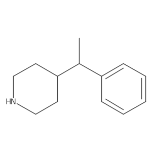 4-(1-Phenylethyl)piperidine Structure