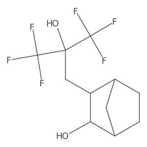 3-(3,3,3-Trifluoro-2-hydroxy-2-(trifluoromethyl)propyl)bicyclo[2.2.1]heptan-2-ol结构式