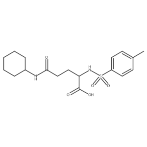 4ME-Benzenesulfonyl-L-(N'-cyhx)glutamine结构式