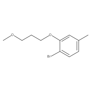 1-Bromo-2-(3-methoxypropoxy)-4-methylbenzene Structure