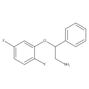 2-(2,5-Difluoro-phenoxy)-2-phenyl-ethylamine Structure