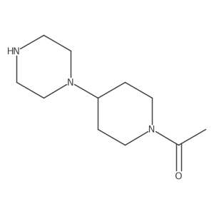 1-[4-(Piperazin-1-yl)piperidin-1-yl]ethan-1-one Structure