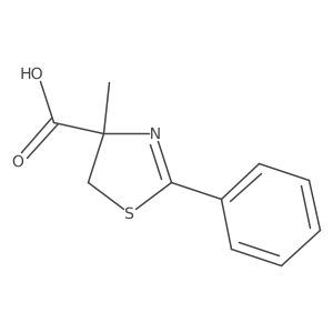 (4R)-4-methyl-2-phenyl-5H-1,3-thiazole-4-carboxylic acid Structure