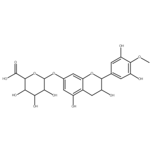 4'-Methyl-epigallocatechin-7-glucuronide结构式