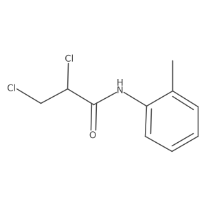 2,3-Dichloro-N-(o-tolyl)propanamide Structure