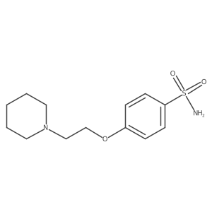 NS(=O)(=O)c1ccc(OCCN2CCCCC2)cc1结构式
