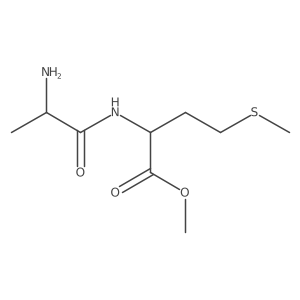 l-Alanyl-l-methionine methyl ester Structure