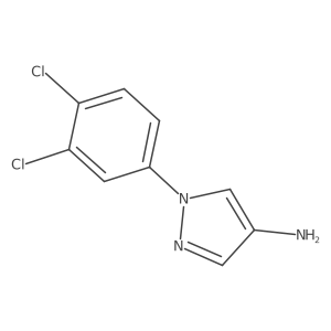 1-(3,4-dichlorophenyl)-1H-pyrazol-4-amine Structure
