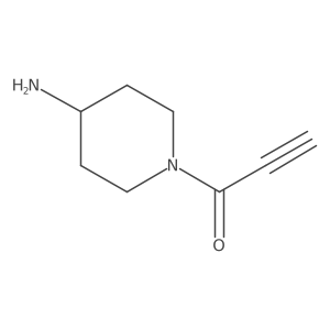 1-(4-Amino-1-piperidinyl)-2-propyn-1-one结构式