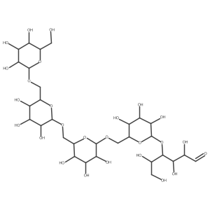 Maltosyl-isomaltotriose结构式