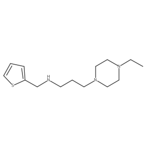[3-(4-Ethylpiperazin-1-yl)propyl](2-thienylmethyl)amine结构式