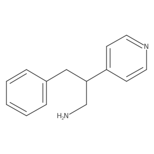3-Phenyl-2-(pyridin-4-yl)propan-1-amine Structure