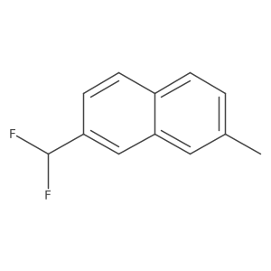 2-(Difluoromethyl)-7-methylnaphthalene Structure