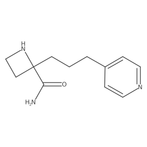 2-(3-(Pyridin-4-yl)propyl)azetidine-2-carboxamide Structure