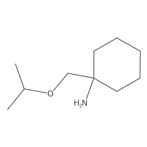 1-(Isopropoxymethyl)cyclohexan-1-amine结构式