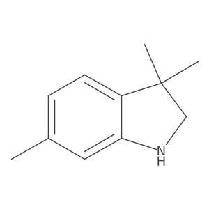 3,3,6-Trimethylindoline Structure