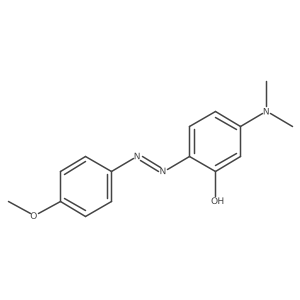 5-(Dimethylamino)-2-[2-(4-methoxyphenyl)diazenyl]phenol结构式