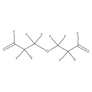 3,3a(2)-Oxybis[2,2,3,3-tetrafluoropropanoyl fluoride] Structure