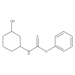 O-phenyl ((1r,3s)-3-hydroxycyclohexyl)carbamothioate Structure