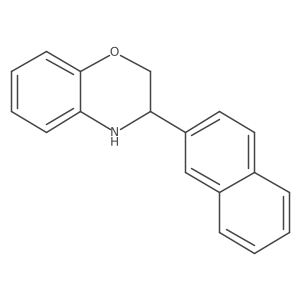 3,4-Dihydro-3-(2-naphthalenyl)-2H-1,4-benzoxazine Structure