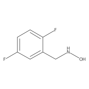 N-[(2,5-difluorophenyl)methyl]hydroxylamine Structure