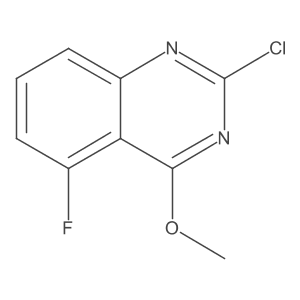 2-Chloro-5-fluoro-4-methoxyquinazoline Structure