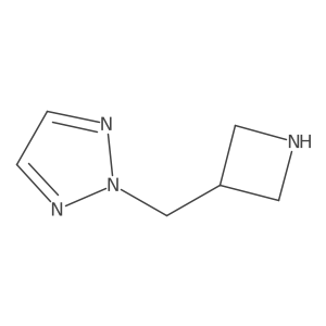 2-[(Azetidin-3-yl)methyl]-2H-1,2,3-triazole结构式