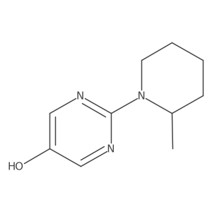 2-(2-Methylpiperidin-1-yl)pyrimidin-5-ol结构式
