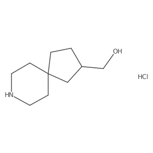 (8-Azaspiro[4.5]decan-2-yl)methanol hydrochloride结构式