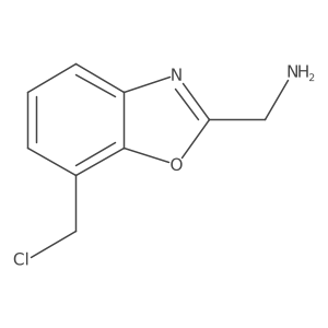 2-(Aminomethyl)-7-(chloromethyl)benzo[d]oxazole Structure