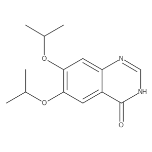 6,7-Diisopropoxyquinazolin-4(1H)-one Structure