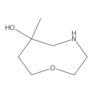6-Methyl-1,4-oxazocan-6-ol结构式