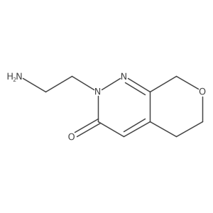 2-(2-aminoethyl)-2,5,6,8-tetrahydro-3H-pyrano[3,4-c]pyridazin-3-one Structure