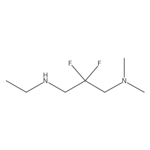 [3-(Dimethylamino)-2,2-difluoropropyl](ethyl)amine Structure