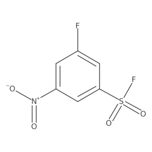 3-Fluoro-5-nitrobenzene-1-sulfonyl fluoride Structure
