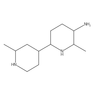2-Methyl-6-(2-methylpiperidin-4-yl)piperidin-3-amine Structure