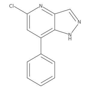 5-Chloro-7-phenyl-1H-pyrazolo[4,3-b]pyridine Structure