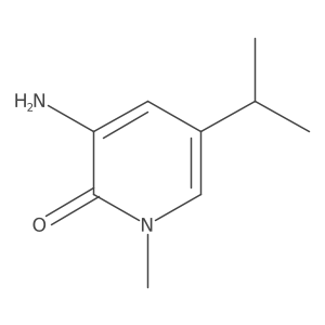 3-amino-5-isopropyl-1-methylpyridin-2(1H)-one Structure