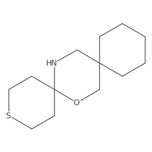 7-Oxa-3-thia-16-azadispiro[5.2.5^{9}.2^{6}]hexadecane结构式