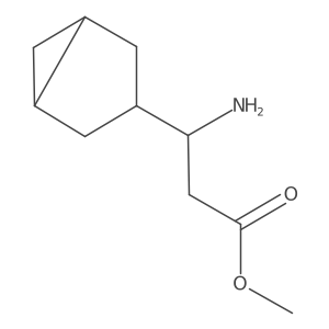 Methyl 3-amino-3-{bicyclo[3.1.0]hexan-3-yl}propanoate Structure