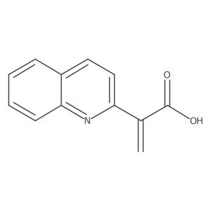 2-(Quinolin-2-yl)prop-2-enoic acid Structure