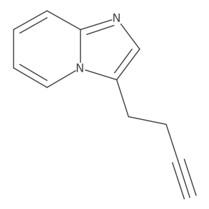 3-(But-3-yn-1-yl)imidazo[1,2-a]pyridine Structure