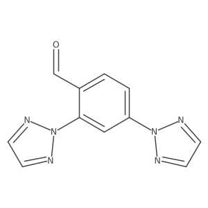 2,4-bis(2H-1,2,3-triazol-2-yl)benzaldehyde结构式