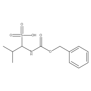 1-{[(Benzyloxy)carbonyl]amino}-2-methylpropane-1-sulfonic acid Structure