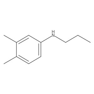 3,4-dimethyl-N-propylaniline Structure