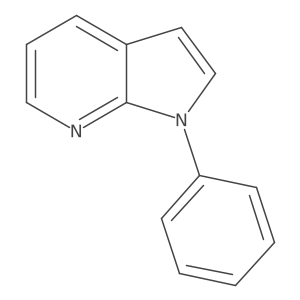 1-Phenyl-1h-pyrrolo[2,3-b]pyridine结构式