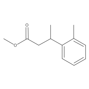 Methyl 3-(o-tolyl)butanoate Structure