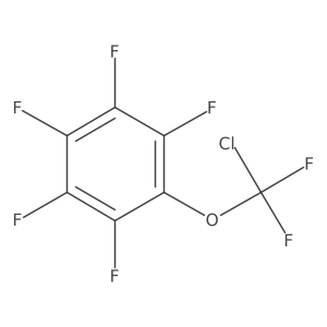 1-[Chloro(difluoro)methoxy]-2,3,4,5,6-pentafluoro-benzene结构式